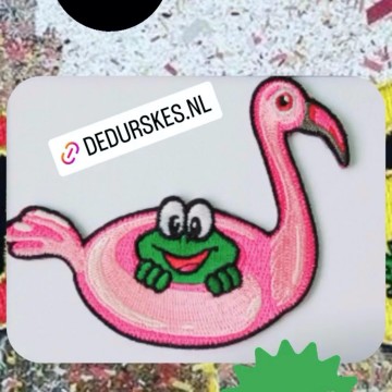 Durskes Flamingo Kikker embleem