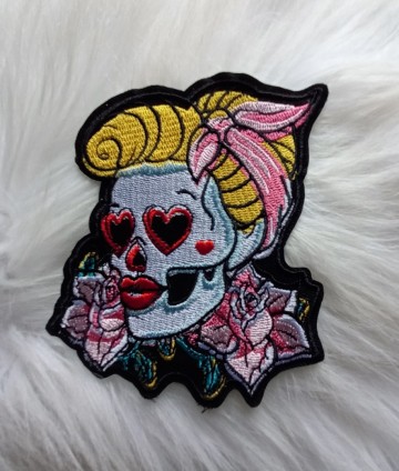 Skull Head Embleem Patch