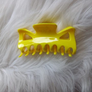 Limited Haar Clip Geel