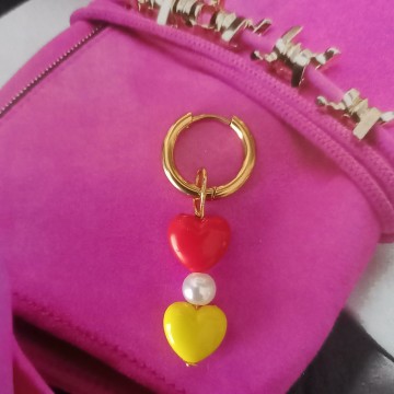 Hartjes Oeteldonk Oorbel