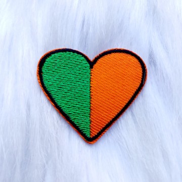 Kruikenstad Groen Oranje Hart Embleem