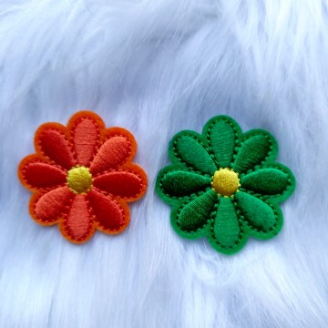 Kruikenstad Bloemetjes Oranje Groen Embleem