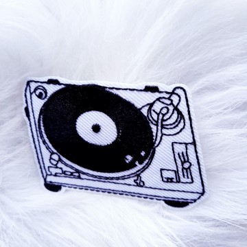 DJ Platenspeler Embleem