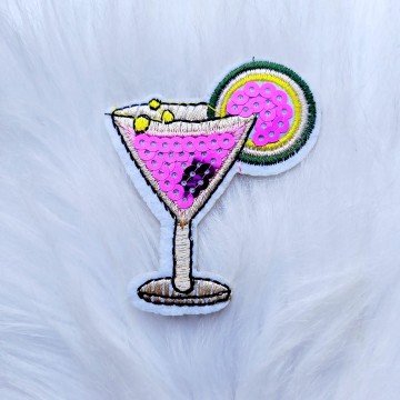 Pailletten Roze Glas