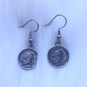 Wilhelmina Dubbeltje Oorbellen