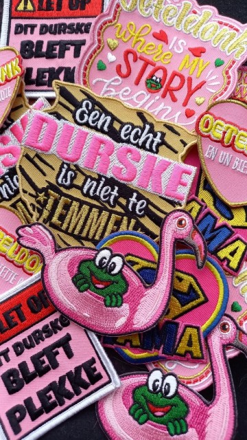 Flamingo Embleem van De Durskes