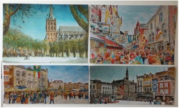 set kaarten Den Bosch Oeteldonk kunst Marion Quaadvliet