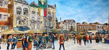 Kaart Oeteldonkse Vlag Rood wit Geel