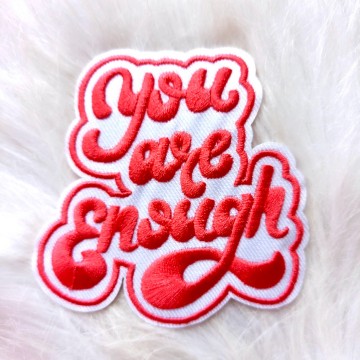 You Are Enough Roze Embleem