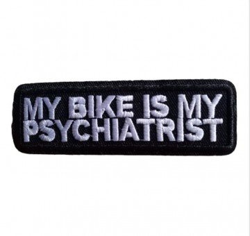 My Bike Is My Psychiatrist Embleem